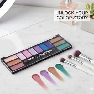Color mates eye shadow palette w/ applicator